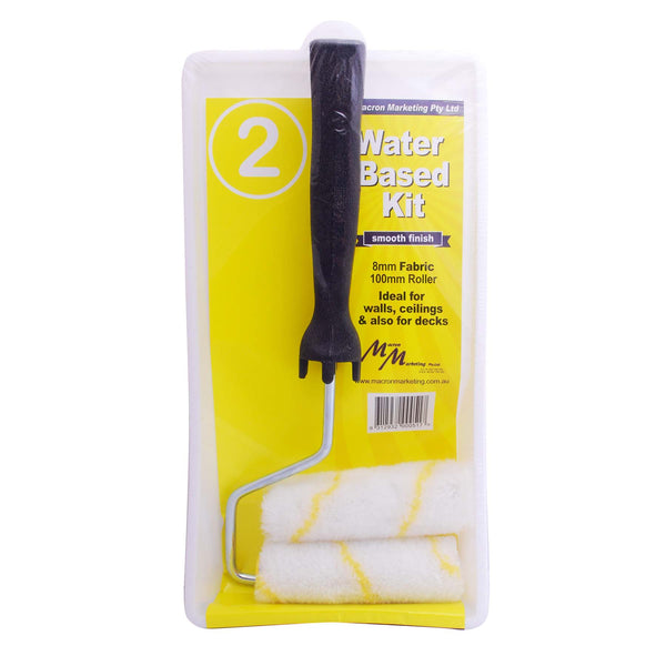 macron marketing water based paint roller kit 