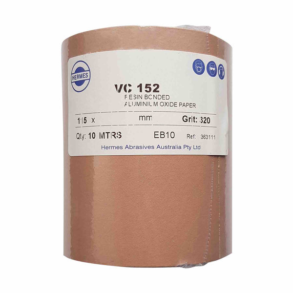 hermes pro lube 320 grit sandpaper roll