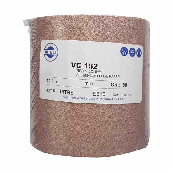 hermes pro lube 80 grit sandpaper roll