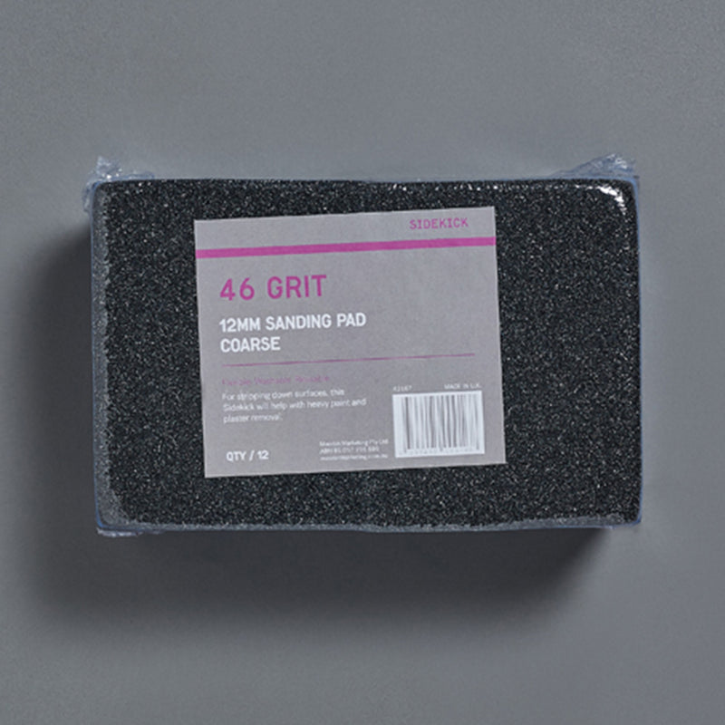 side kick paint supplies 46 grit course sanding pads