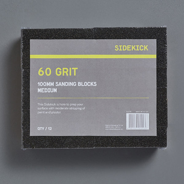 sidekick foam sanding block 60 grit